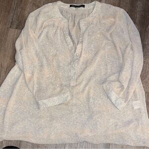 Rose & Olive Light Cream Blouse